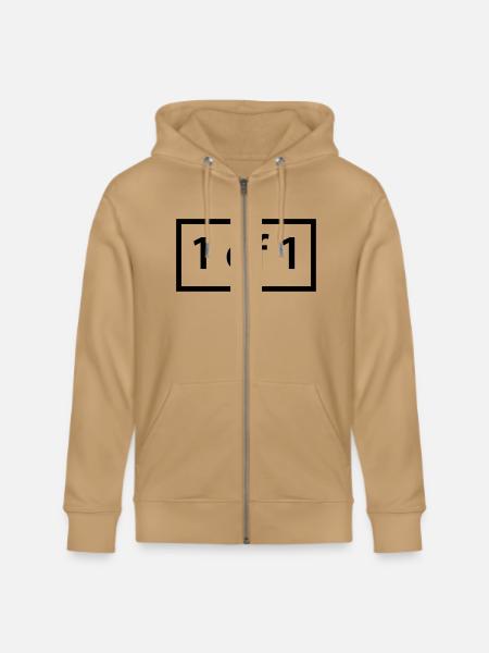 =1of1=(1) - Stanley/Stella Cultivator Organic Zip Hoodie - latte