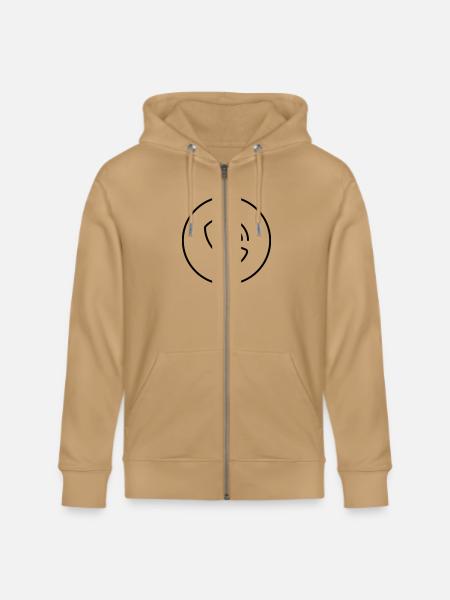 phone call - Stanley/Stella Cultivator Organic Zip Hoodie - latte