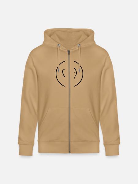 phone - Stanley/Stella Cultivator Organic Zip Hoodie - latte