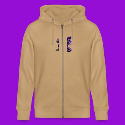 Neon Dragon at Rest - Stanley/Stella Cultivator Organic Zip Hoodie