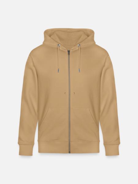 broom - Stanley/Stella Cultivator Organic Zip Hoodie - latte
