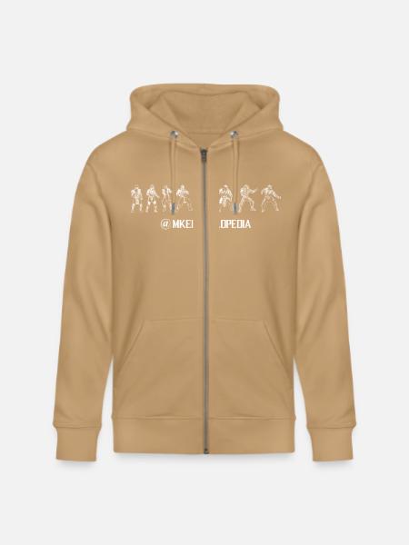Evolution Sub Zero - Stanley/Stella Cultivator Organic Zip Hoodie - latte
