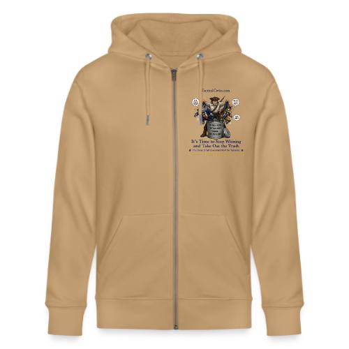 Stop Whining (front print only with Seal) - Stanley/Stella Cultivator Organic Zip Hoodie