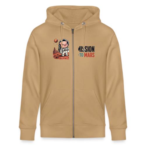 Mission To Mars Space Pig - Stanley/Stella Cultivator Organic Zip Hoodie