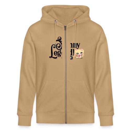 Skinny Legend_onwhite - Stanley/Stella Cultivator Organic Zip Hoodie
