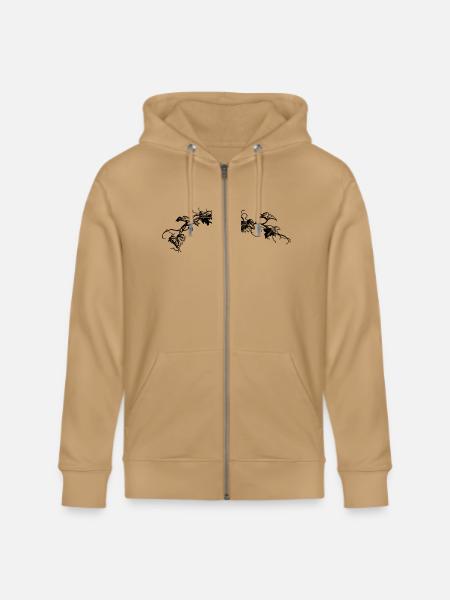 Vine - Stanley/Stella Cultivator Organic Zip Hoodie - latte