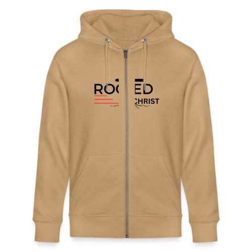Rooted in Christ - Colossians 2:7 - Stanley/Stella Cultivator Organic Zip Hoodie
