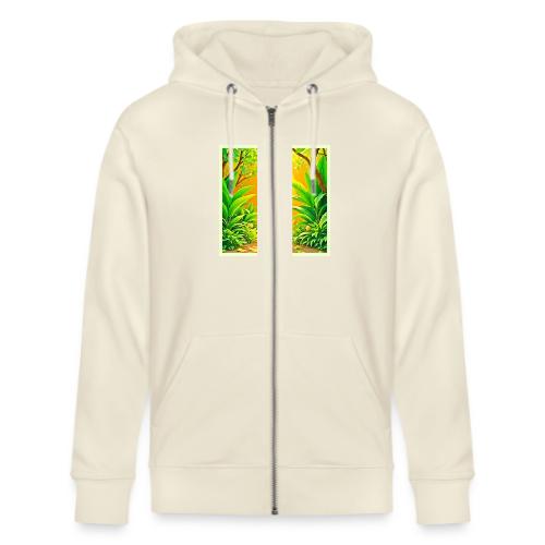 Sunny Nature Path Art - Stanley/Stella Cultivator Organic Zip Hoodie
