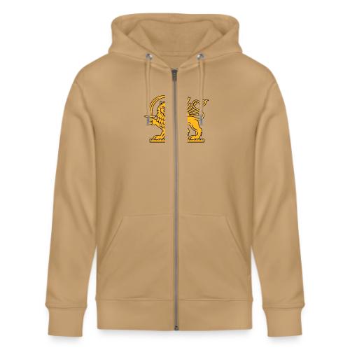 Lion and Sun crown - Stanley/Stella Cultivator Organic Zip Hoodie