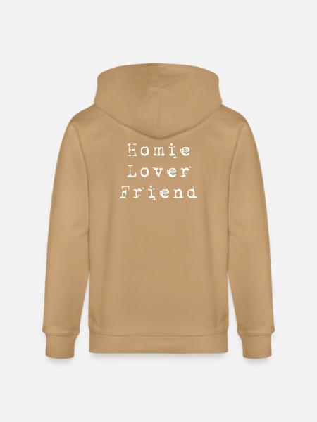 Home Lover Friend - Stanley/Stella Cultivator Organic Zip Hoodie - latte