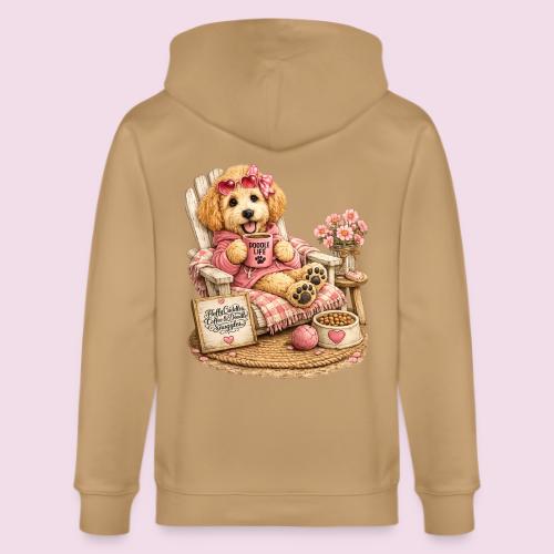 Just Enjoying Life Doodle Dog - Stanley/Stella Cultivator Organic Zip Hoodie