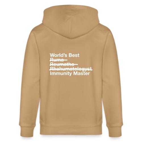 Worlds Best Immunity Master - Stanley/Stella Cultivator Organic Zip Hoodie