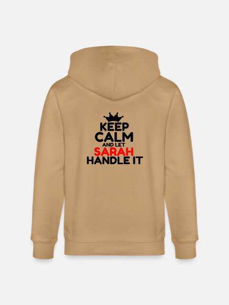 SARAH - Stanley/Stella Cultivator Organic Zip Hoodie - latte