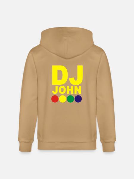 DJ John - Stanley/Stella Cultivator Organic Zip Hoodie - latte