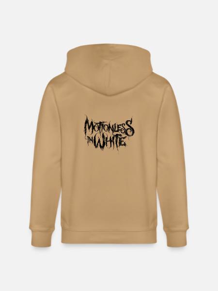 Motionless In White - Stanley/Stella Cultivator Organic Zip Hoodie - latte