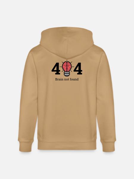 Brain not found - Stanley/Stella Cultivator Organic Zip Hoodie - latte