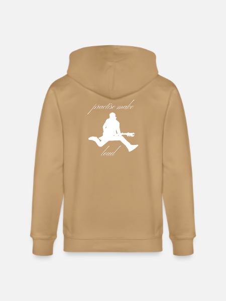 Practise_Make_Loud_-1- - Stanley/Stella Cultivator Organic Zip Hoodie - latte