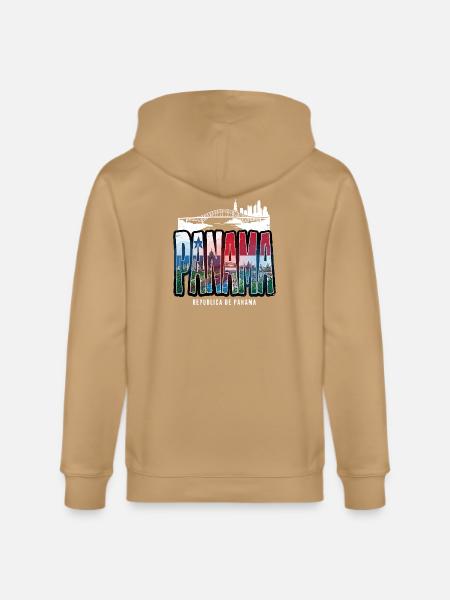 panama - Stanley/Stella Cultivator Organic Zip Hoodie - latte