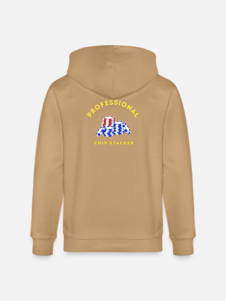 Professional_Chip_Stacker - Stanley/Stella Cultivator Organic Zip Hoodie - latte