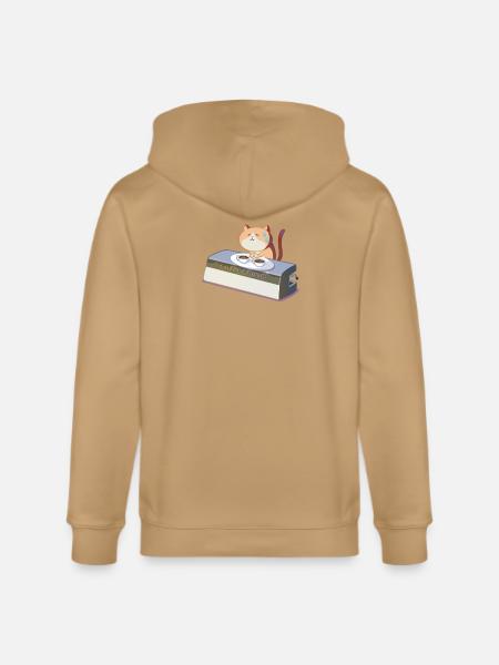 PanicMeow - Stanley/Stella Cultivator Organic Zip Hoodie - latte