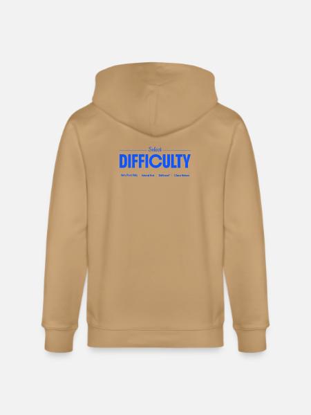 Select Difficulty Gaming - Stanley/Stella Cultivator Organic Zip Hoodie - latte