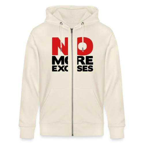 No More Excuses - Stanley/Stella Cultivator Organic Zip Hoodie