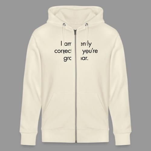 Silent Correction - Stanley/Stella Cultivator Organic Zip Hoodie