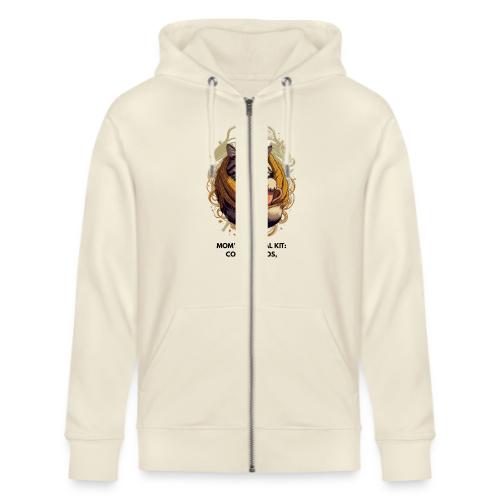 Powered by Sarcasm Cat Tee - Stanley/Stella Cultivator Organic Zip Hoodie