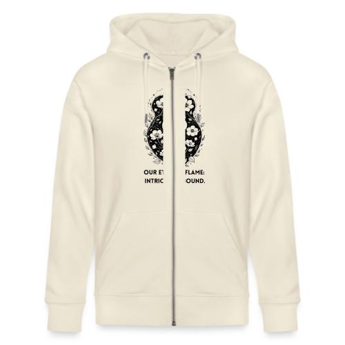 Eternal Flame of Embrace T-Shirt - Stanley/Stella Cultivator Organic Zip Hoodie