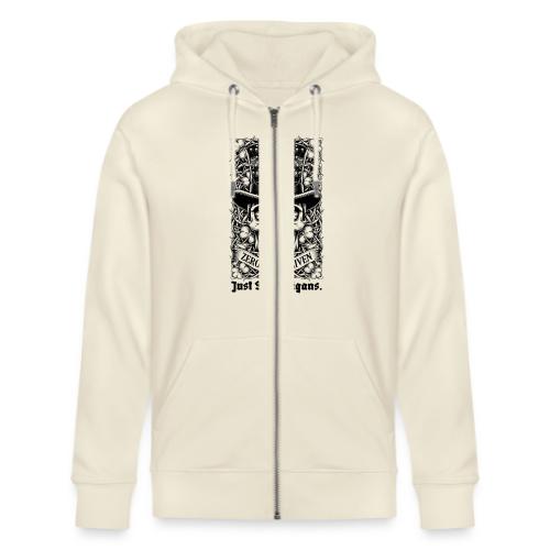 Salty Shamrock Skull T-Shirt - Stanley/Stella Cultivator Organic Zip Hoodie