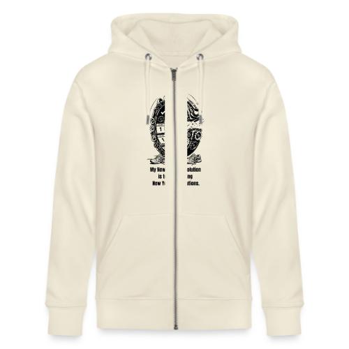 The Resolution Loop - Sarcastic New Year's T-Shirt - Stanley/Stella Cultivator Organic Zip Hoodie