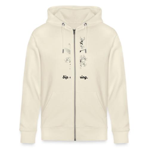 Hummingbird T-Shirt, Honeysuckle Vine - Stanley/Stella Cultivator Organic Zip Hoodie