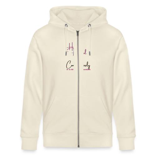 His faithful love comes easily - Stanley/Stella Cultivator Organic Zip Hoodie