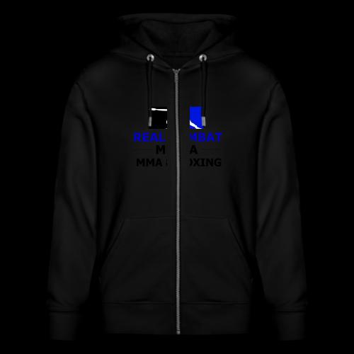RCM MMA & BOXING Blue Logo - Stanley/Stella Cultivator Organic Zip Hoodie