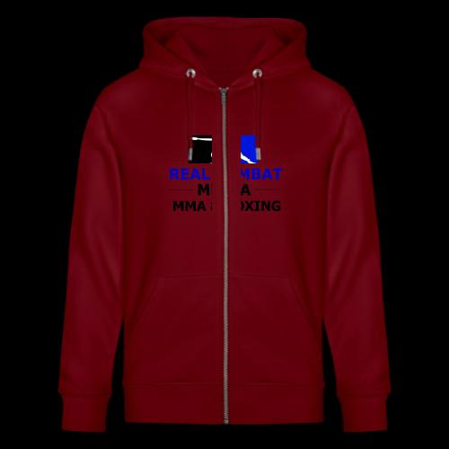 RCM MMA & BOXING Blue Logo - Stanley/Stella Cultivator Organic Zip Hoodie