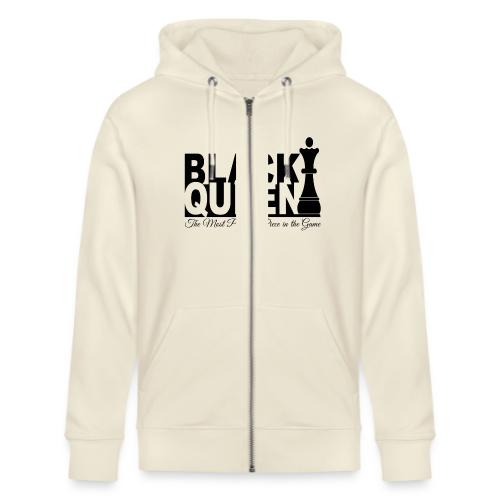 Black Queen Most Powerful Piece in the Game Tees - Stanley/Stella Cultivator Organic Zip Hoodie