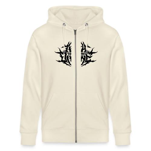 Teeth Of The Divine Logo BLACK - Stanley/Stella Cultivator Organic Zip Hoodie