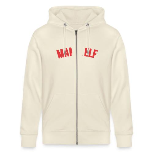 Mama Elf in Red - Stanley/Stella Cultivator Organic Zip Hoodie