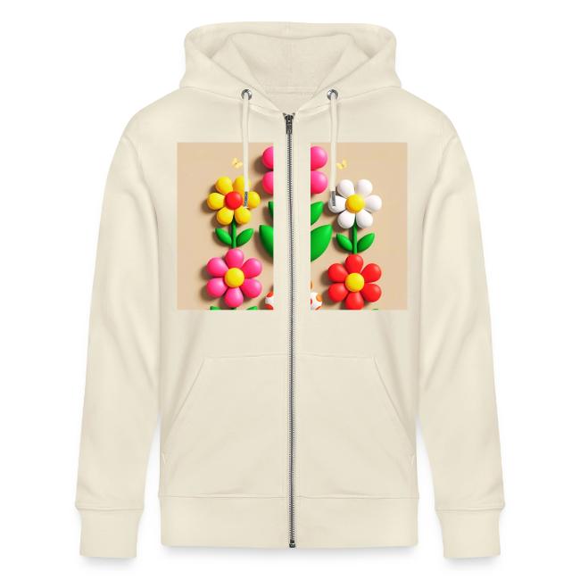 3D Flowers and Butterflies in Amber, Floral Design