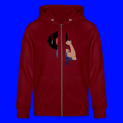 Naturally revolutionary we can do it - Stanley/Stella Cultivator Organic Zip Hoodie