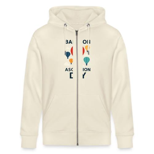 Balloon Ascension Day shirt - Stanley/Stella Cultivator Organic Zip Hoodie