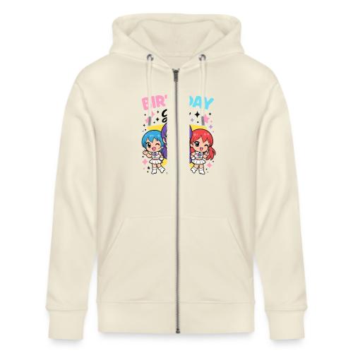 Cute Chibi Birthday Idol Girls - Stanley/Stella Cultivator Organic Zip Hoodie