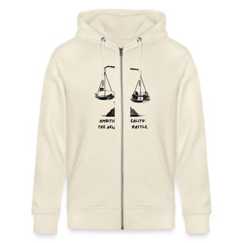Ambition vs. Reality T-Shirt, Mug, & Leggings - Stanley/Stella Cultivator Organic Zip Hoodie