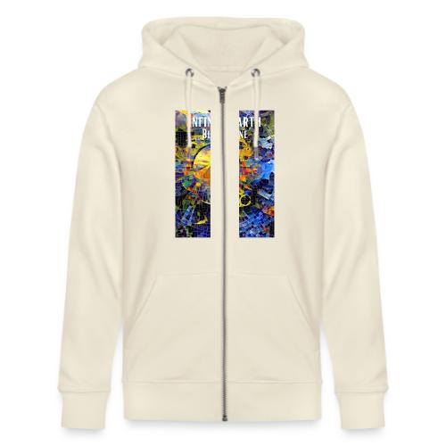 Infinite Earth: Blue Stone - Stanley/Stella Cultivator Organic Zip Hoodie