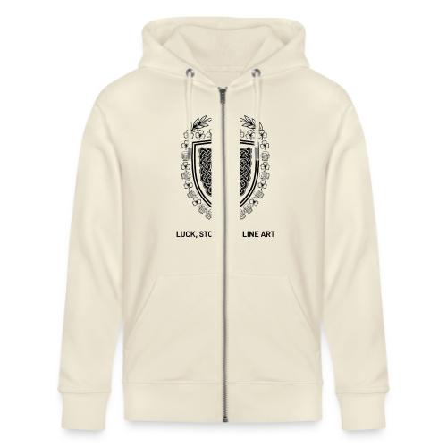 Celtic Knot T-Shirt, Symmetrical Shield - Stanley/Stella Cultivator Organic Zip Hoodie