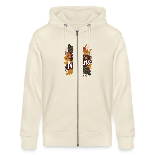 Fall New-Ins Autumn Leaves Acorn Seasonal Outfit - Stanley/Stella Cultivator Organic Zip Hoodie