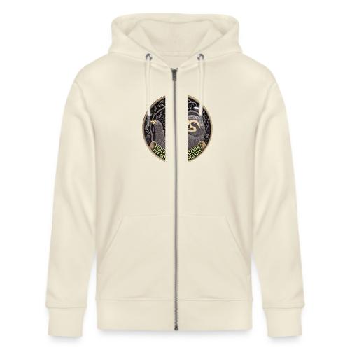 Sloth Home Watcher T Shirt - Stanley/Stella Cultivator Organic Zip Hoodie