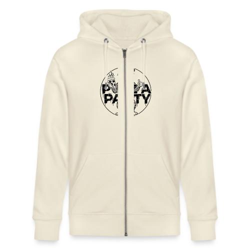 Pizza Pawty Bulldog T-Shirt | Funny Dog Pizza Tee - Stanley/Stella Cultivator Organic Zip Hoodie