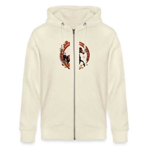 Year of the Horse Fiery Spirit T Shirt, Lunar New - Stanley/Stella Cultivator Organic Zip Hoodie
