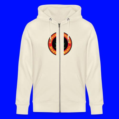Make Cannabis Legal Cannabis Tshirts 420 wear - Stanley/Stella Cultivator Organic Zip Hoodie